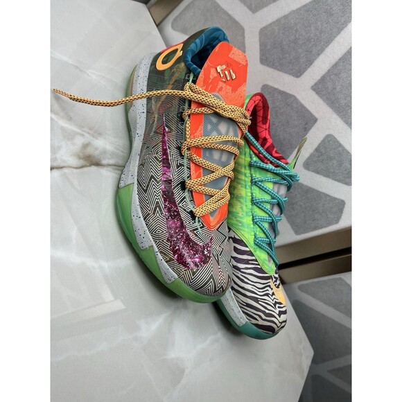 Nike KD 6 Men Sz 9.5 What The KD-669809-500 - KD VI Premium Sneakers Shoes main image 8